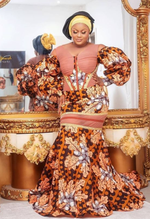 Ankara long gowns beautiful styles (12)