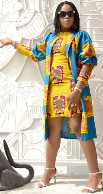 Beautiful Ankara Jacket Styles for Fashionable Ladies (12)