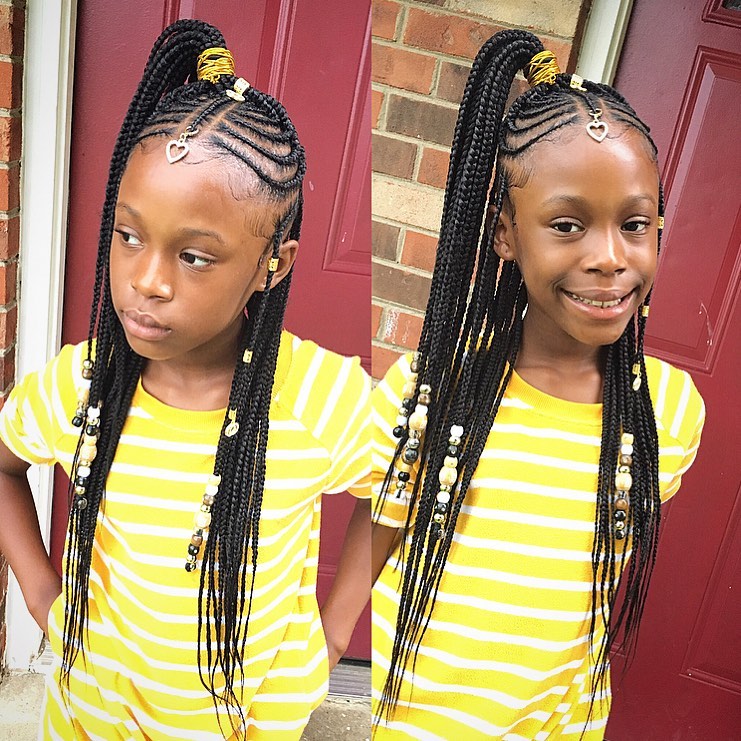 Braids for Kids – 50 Splendid Braid Styles for Girls – The Right Hairstyles  » OD9JASTYLES