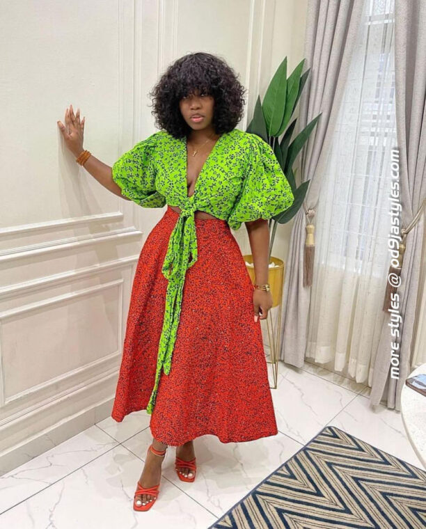 Stylish Ankara Styles Suitable For Weekend Occasions (1)