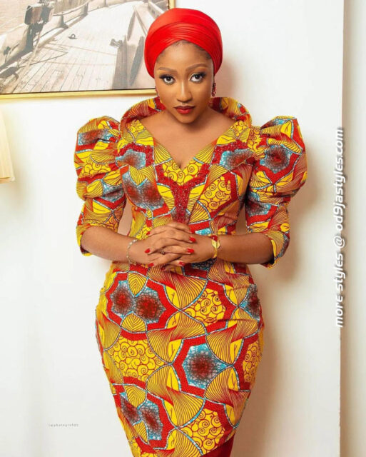 Stylish Ankara Styles Suitable For Weekend Occasions (7)