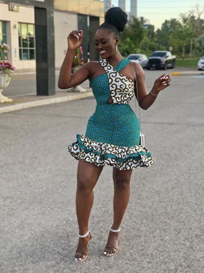 2020 Short African Fashion Dresses 