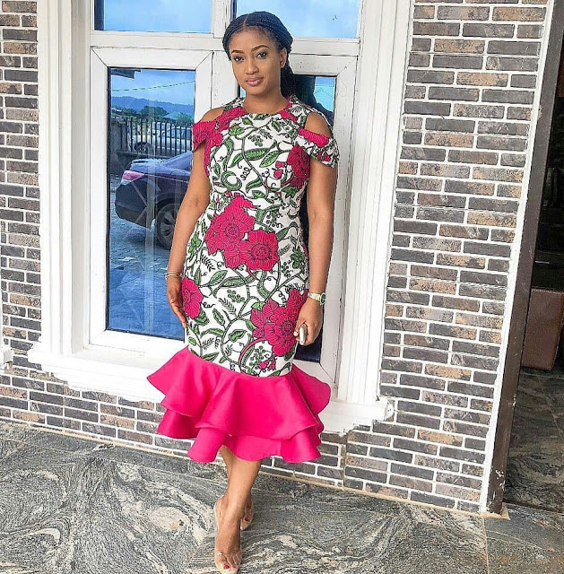 Latest Beautiful Ankara Gown Styles