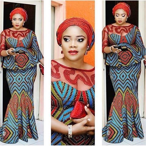 Latest Beautiful Ankara Gown Styles