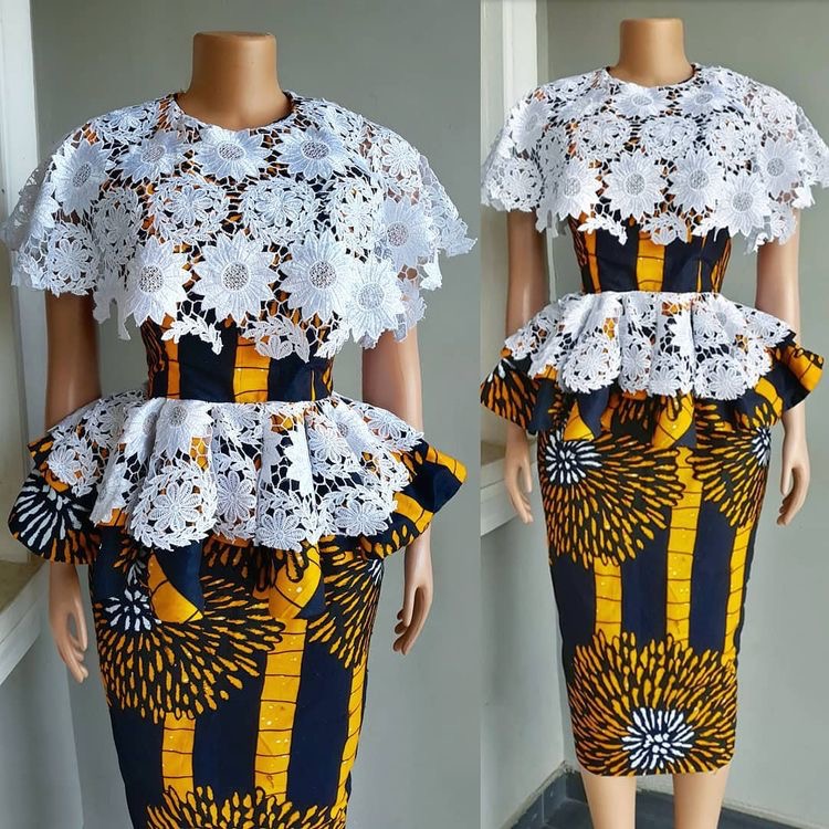 Latest Beautiful Ankara Gown Styles