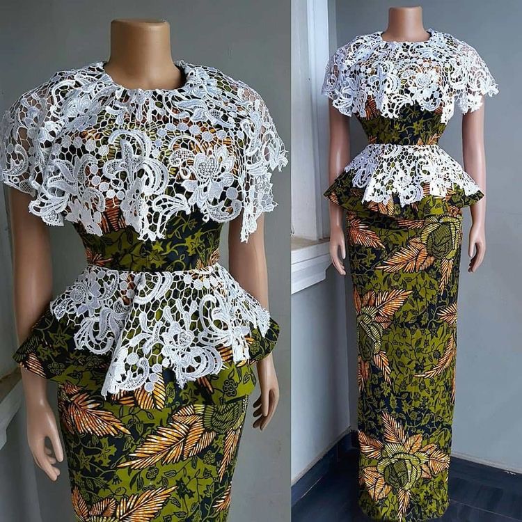 Latest Beautiful Ankara Gown Styles