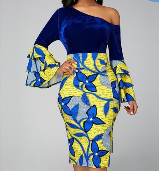 latest ankara gown design