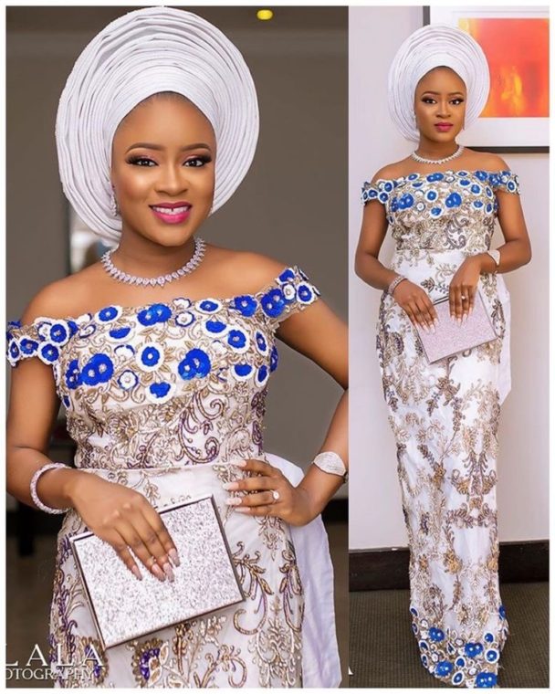 Latest Asoebi styles - 2020 Aso Ebi Lace Styles