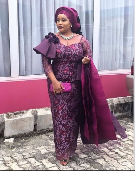 Latest Asoebi styles - 2020 Aso Ebi Lace Styles