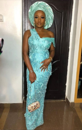30 PHOTOS: Aso-Ebi Lace Styles With Trendy And Beautiful Designs for ...