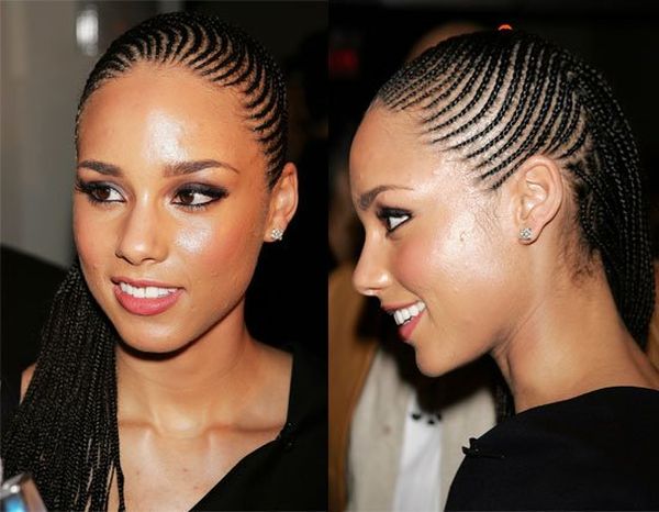 Different small cornrow braid styles to try 1