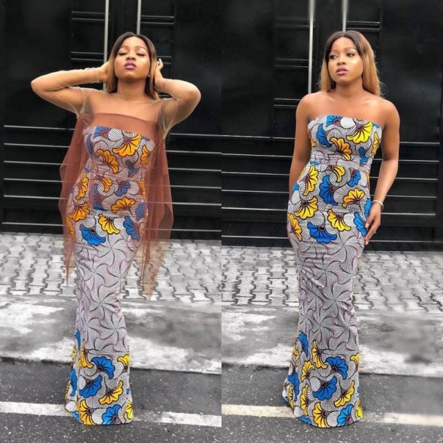 Ankara Gown Styles for Ladies