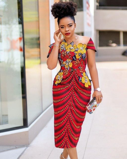 ankara fashion gown