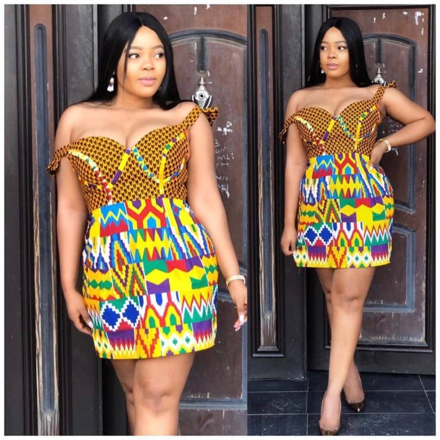 ankara fashion gown