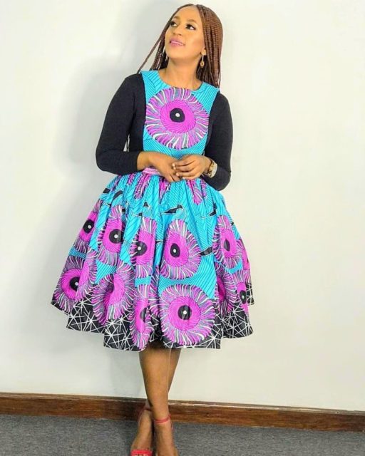 ankara fashion gown