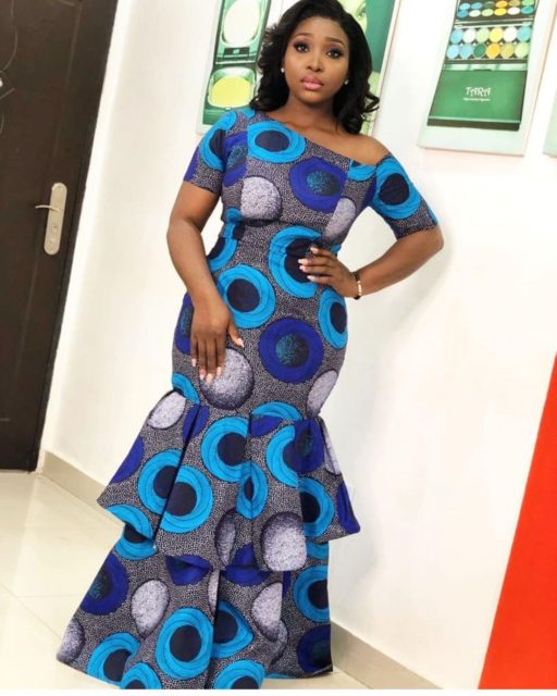 ankara fashion gown