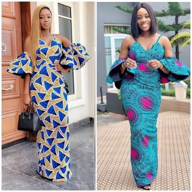 ankara fashion gown