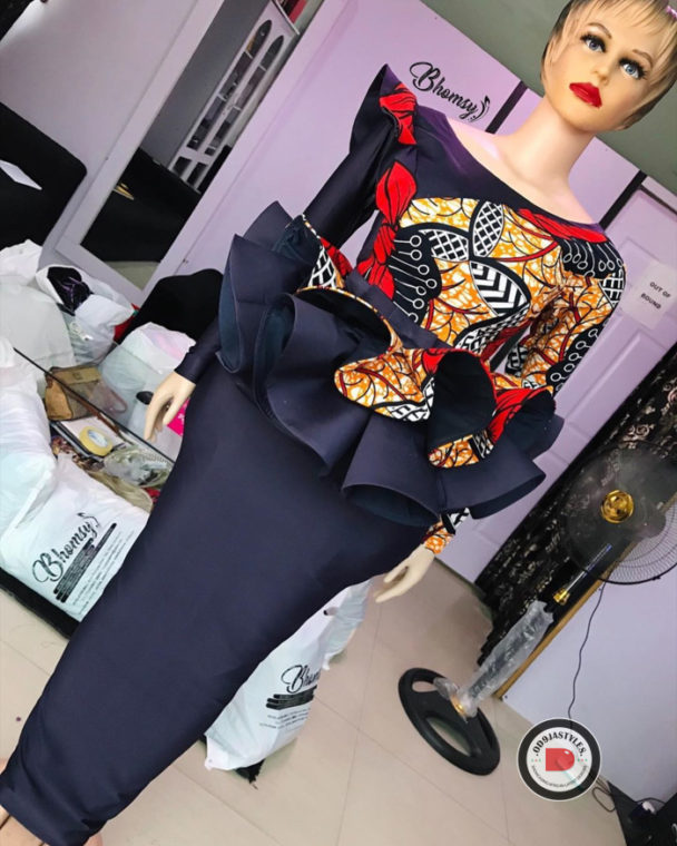 Ankara Skirt and Blouse