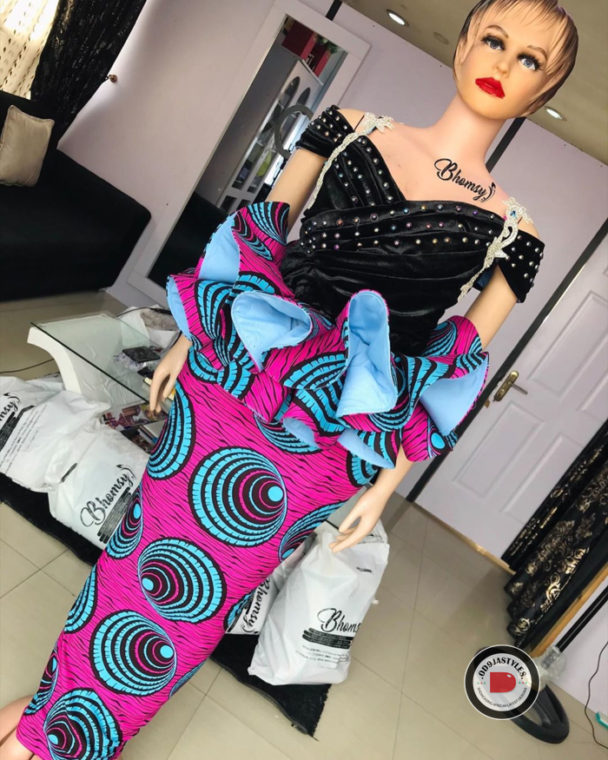 Ankara Skirt and Blouse