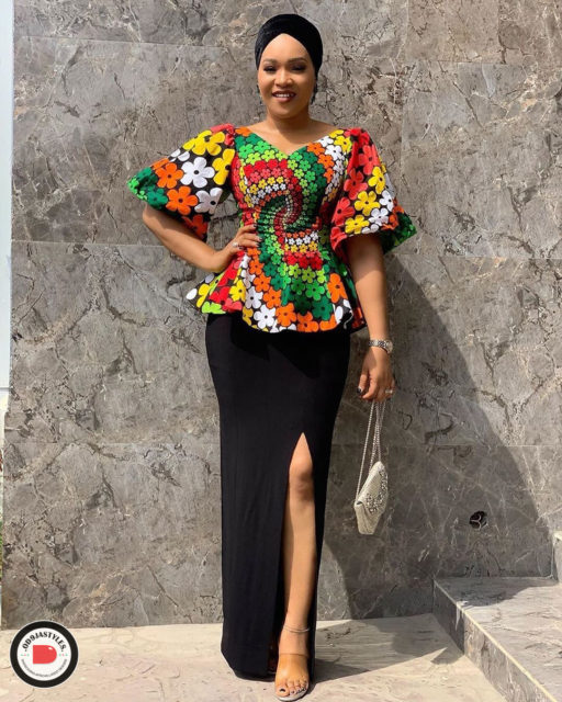 simple ankara blouse styles