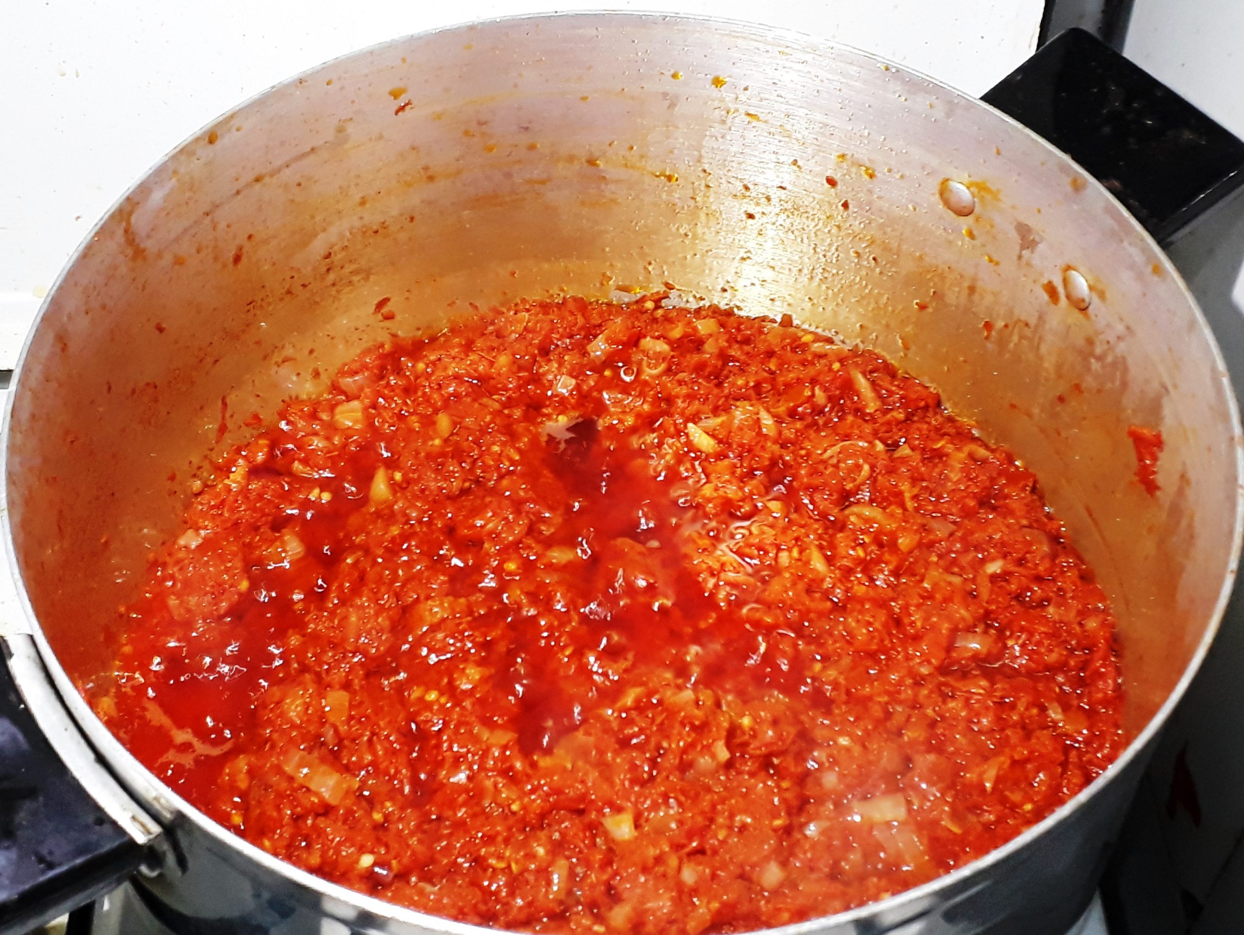 tomato frying