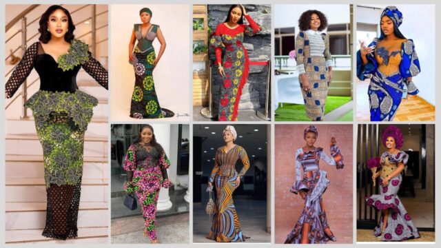 Dazzling And Fascinating Ankara Lace Styles For Classy Occasions Outfit