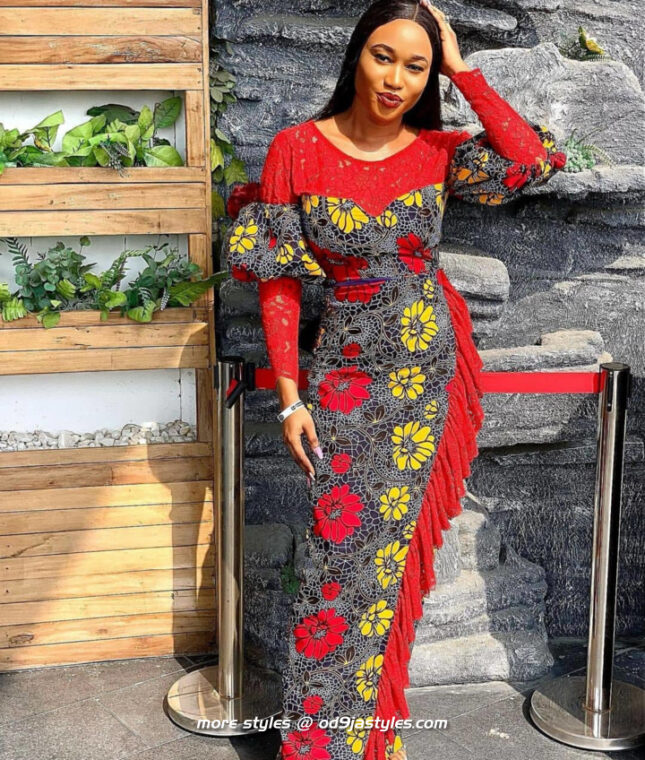 ankara lace styles - more styles at od9jastyles (14)