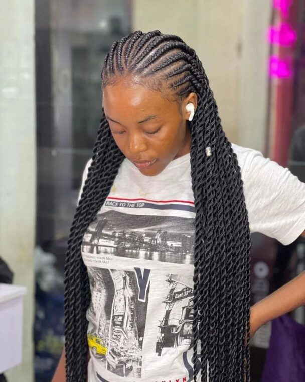 Senegalese Twists - African Hair Braiding Styles