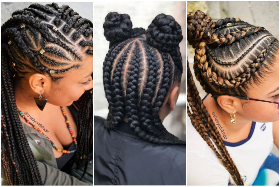 Catchy and Stylishly Cornrow Braids Hairstyles Ideas to Try » OD9JASTYLES