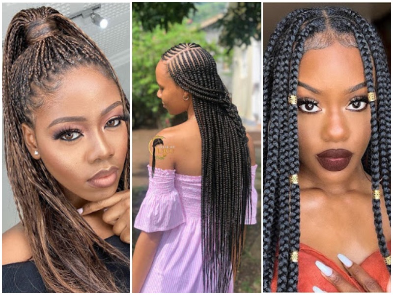 Most Trendy Black Braided Hairstyles for Ladies you will Love » OD9JASTYLES Most Trendy Black Braided Hairstyles for Ladies you will Love » OD9JASTYLES