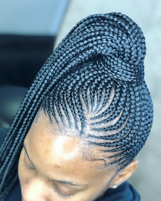 black braided hairstyles