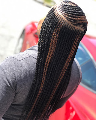 black braided hairstyles