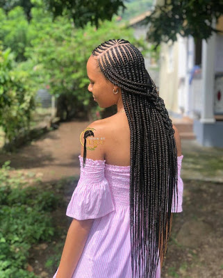 black braided hairstyles