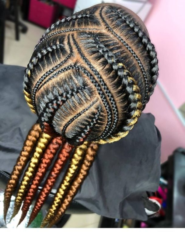 Latest African Braids Styles