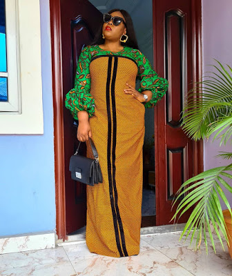 20 Pictures – Latest Ankara Print Gown Styles for the Ladies To Try Out