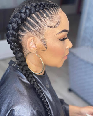 Natural Braids Hairstyles