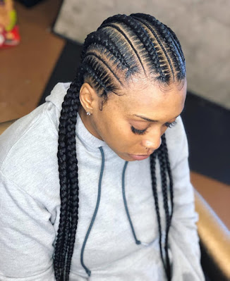 Natural Braids Hairstyles