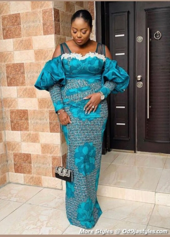 Long Gowns in Ankara for Weddings, Churches, and Engagements (20)