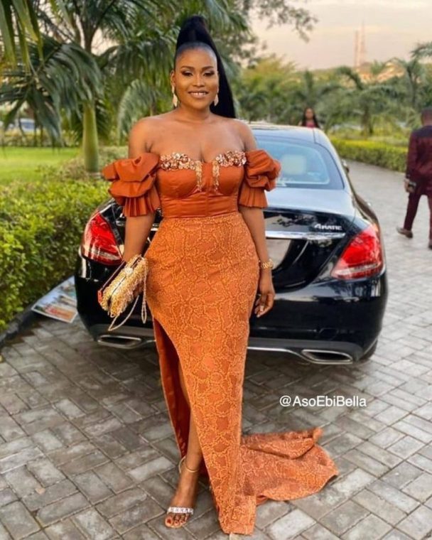 20 Pictures Wedding Styles For African Woman - Aso ebi Styles 2021