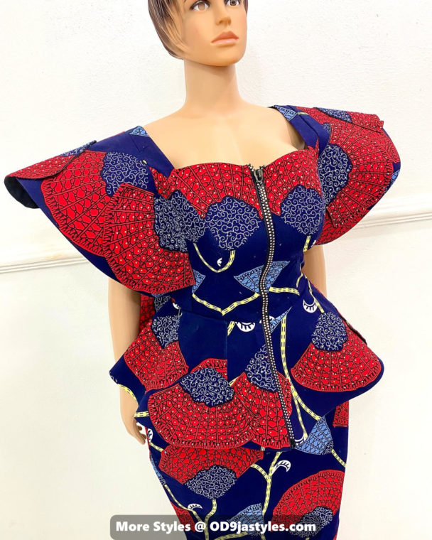 Beautiful African Ankara dresses. Skirt and blouse styles for ladies