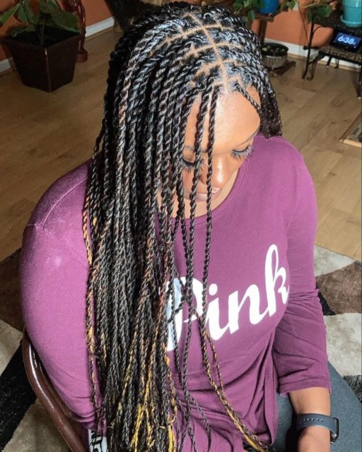 Stunning and Trending Senegalese Twist Hairstyles You Will Love ...