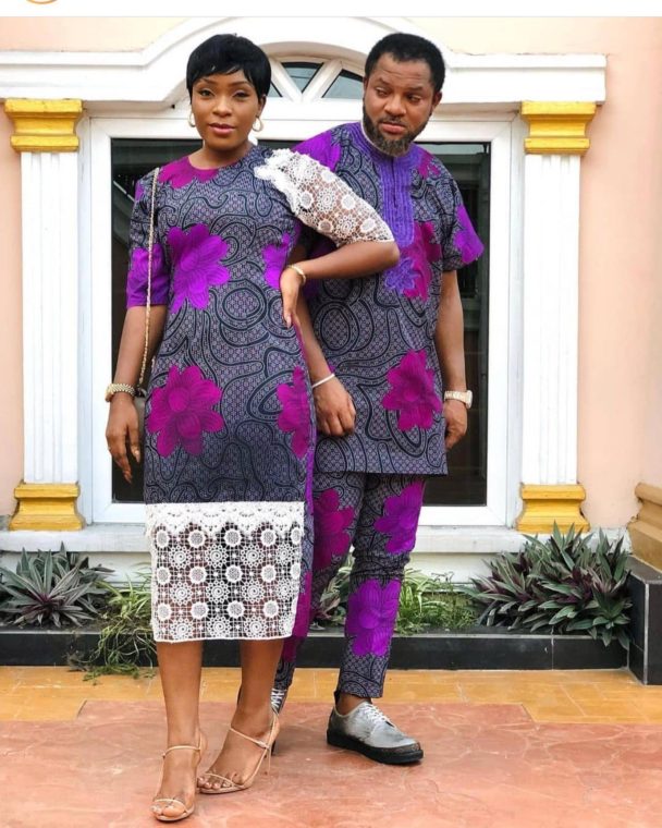 10 PICTURES: Ankara Styles For Couples And Pre-Wedding Photoshoots