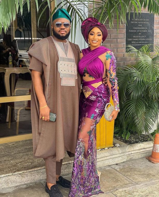 10 PICTURES: Ankara Styles For Couples And Pre-Wedding Photoshoots