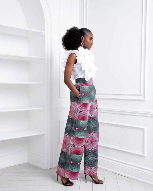 2021 Fashionable Ways to Wear Ankara Pants for Ladies