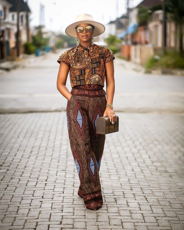 2021 Fashionable Ways to Wear Ankara Pants for Ladies