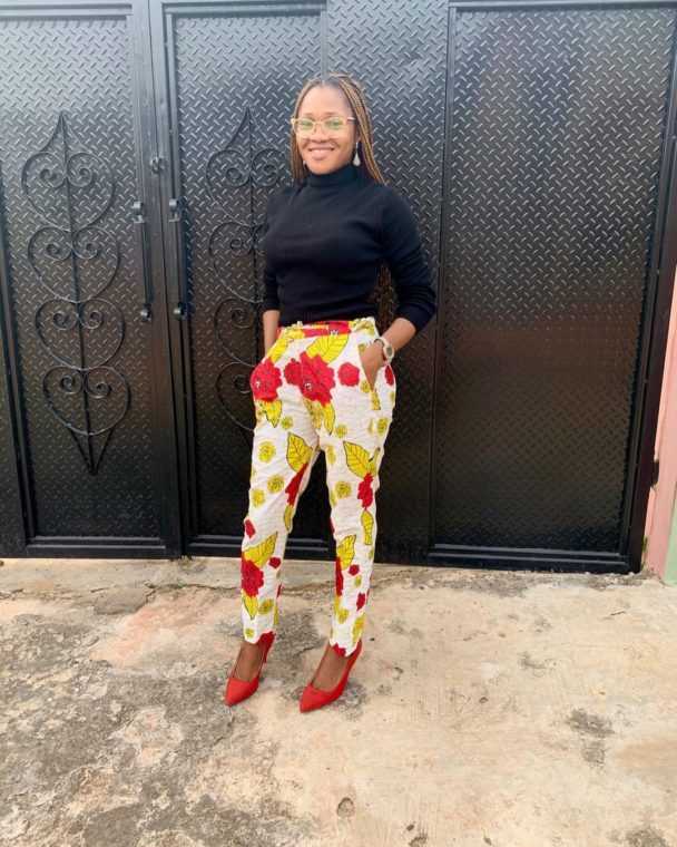 2021 Fashionable Ways to Wear Ankara Pants for Ladies