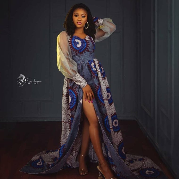 20+ Latest Ankara Straight Long Gown Styles: Ankara Long Dresses 2021