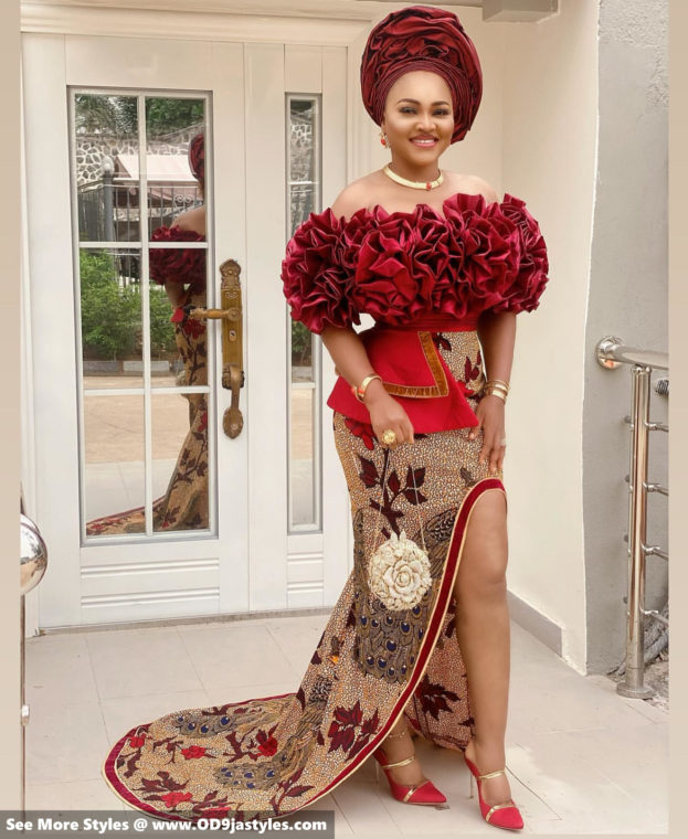 2021 Ankara Long Gown Styles: Classy African Fashion Styles 2021