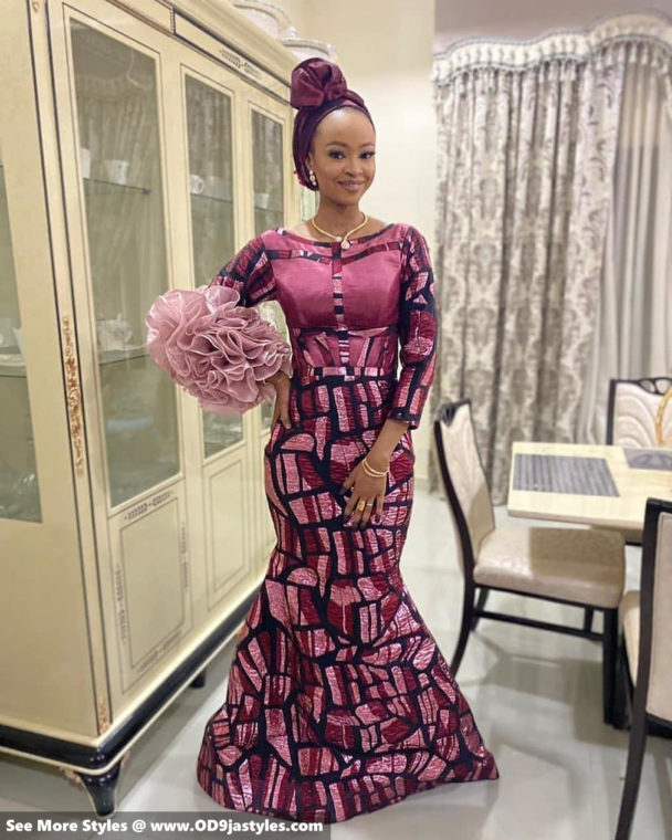 2021 Ankara Long Gown Styles: Classy African Fashion Styles 2021