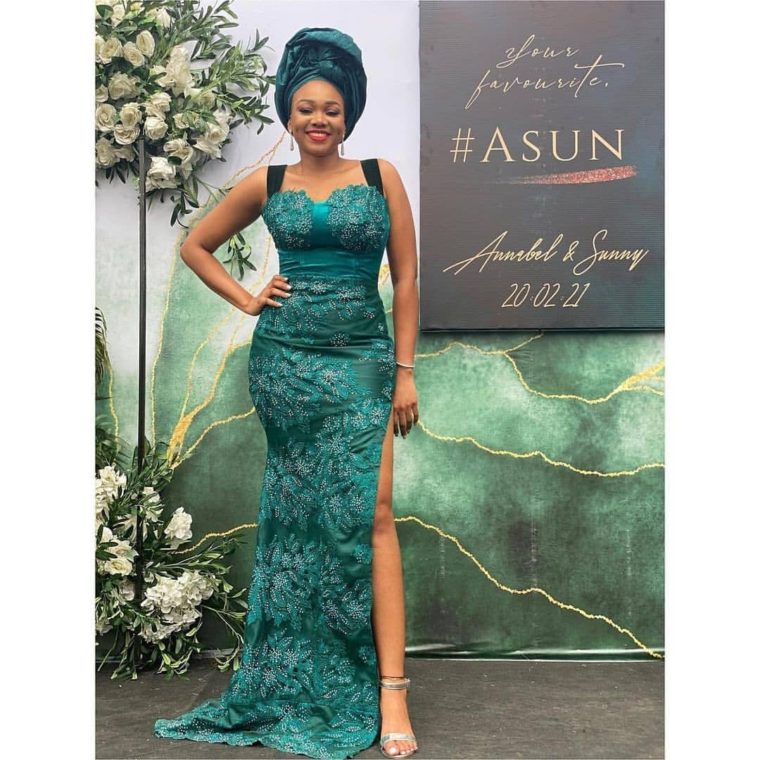 Aso Ebi Styles for Weddings "Trendy styles for ladies to rock"